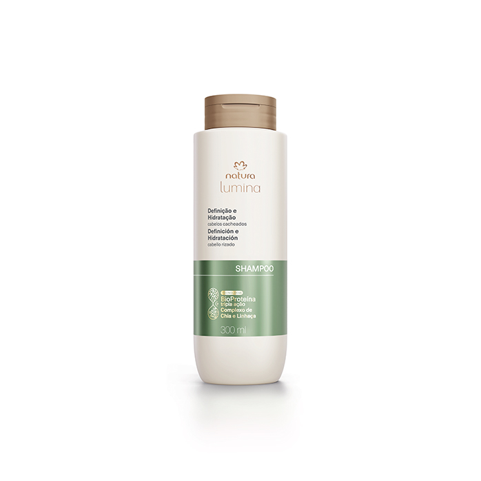 imagem do shampoo de definição e hidratação no fundo branco
