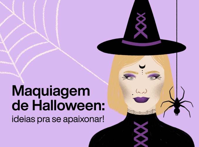 Maquiagem de Halloween: 3 ideias assustadoramente lindas