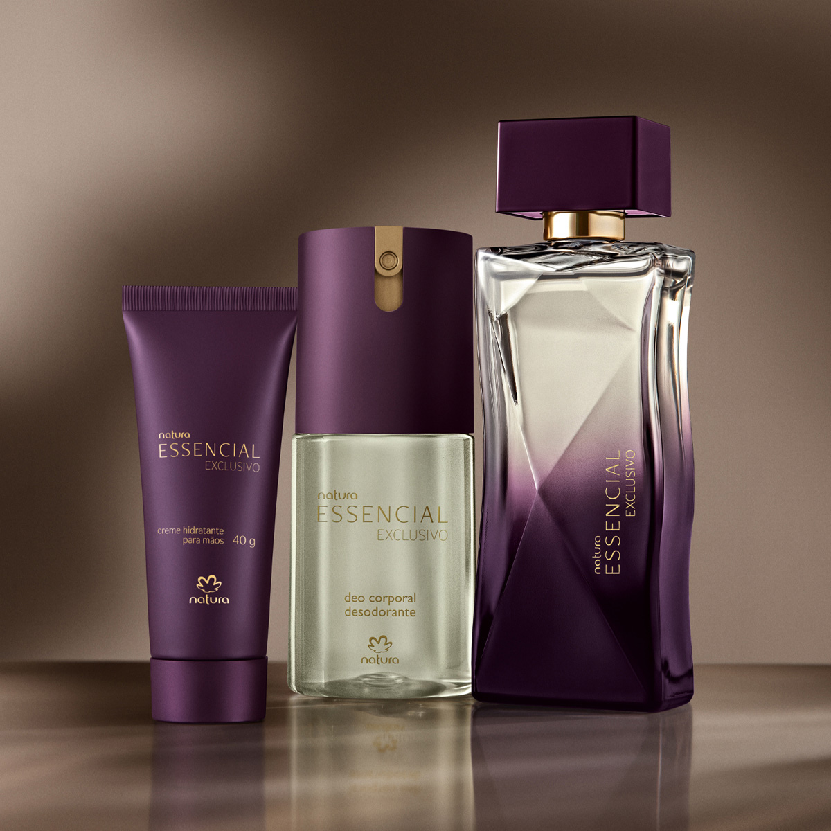 Nossas fragrâncias têm refil. O planeta não.