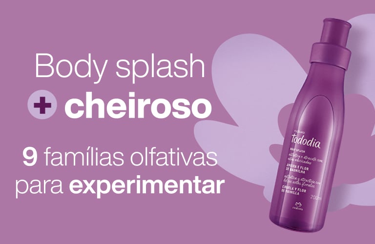 Body splash mais cheiroso: saiba como escolher o seu