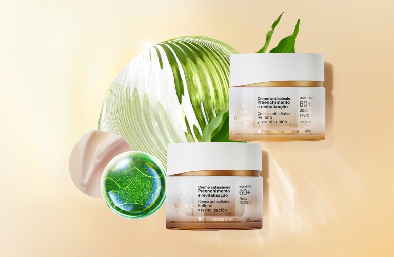 2 Cremes antissinais Chronos Derma 60 mais