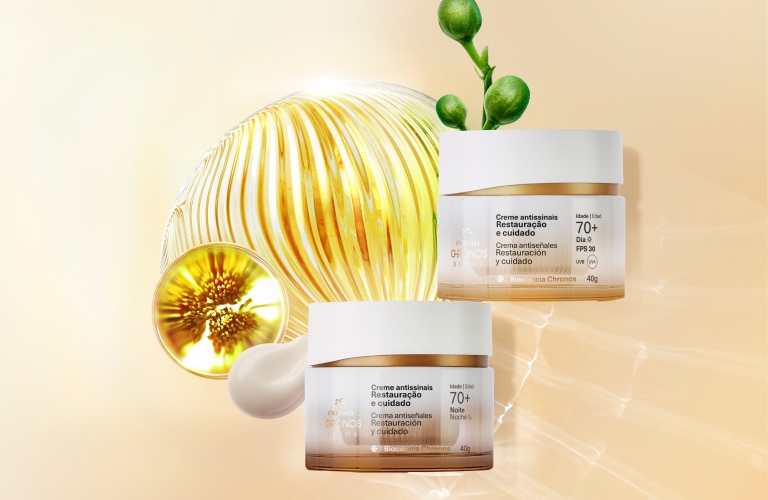 2 Cremes antissinais Chronos Derma 70 mais