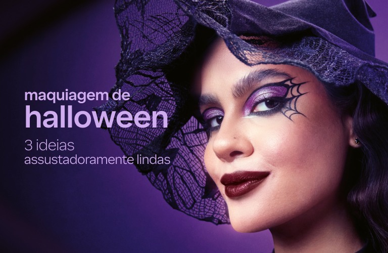 Maquiagem de Halloween: 3 ideias assustadoramente lindas