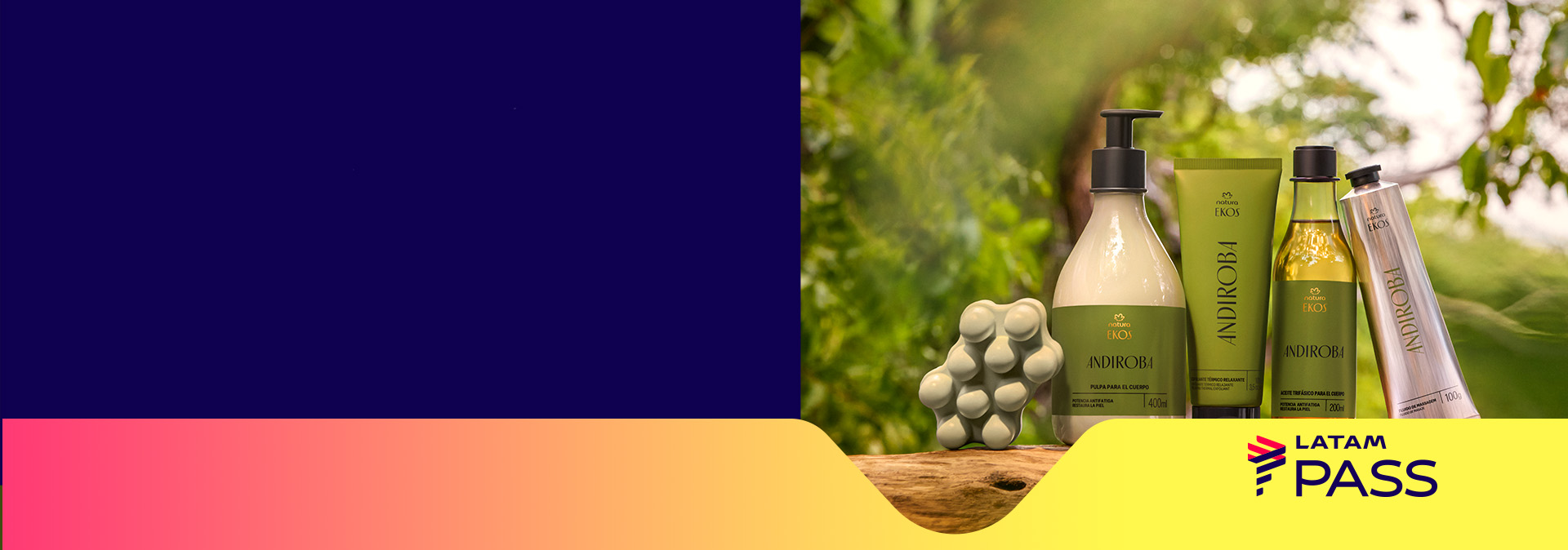 ¡viaja por el mundo con Ekos Andiroba!