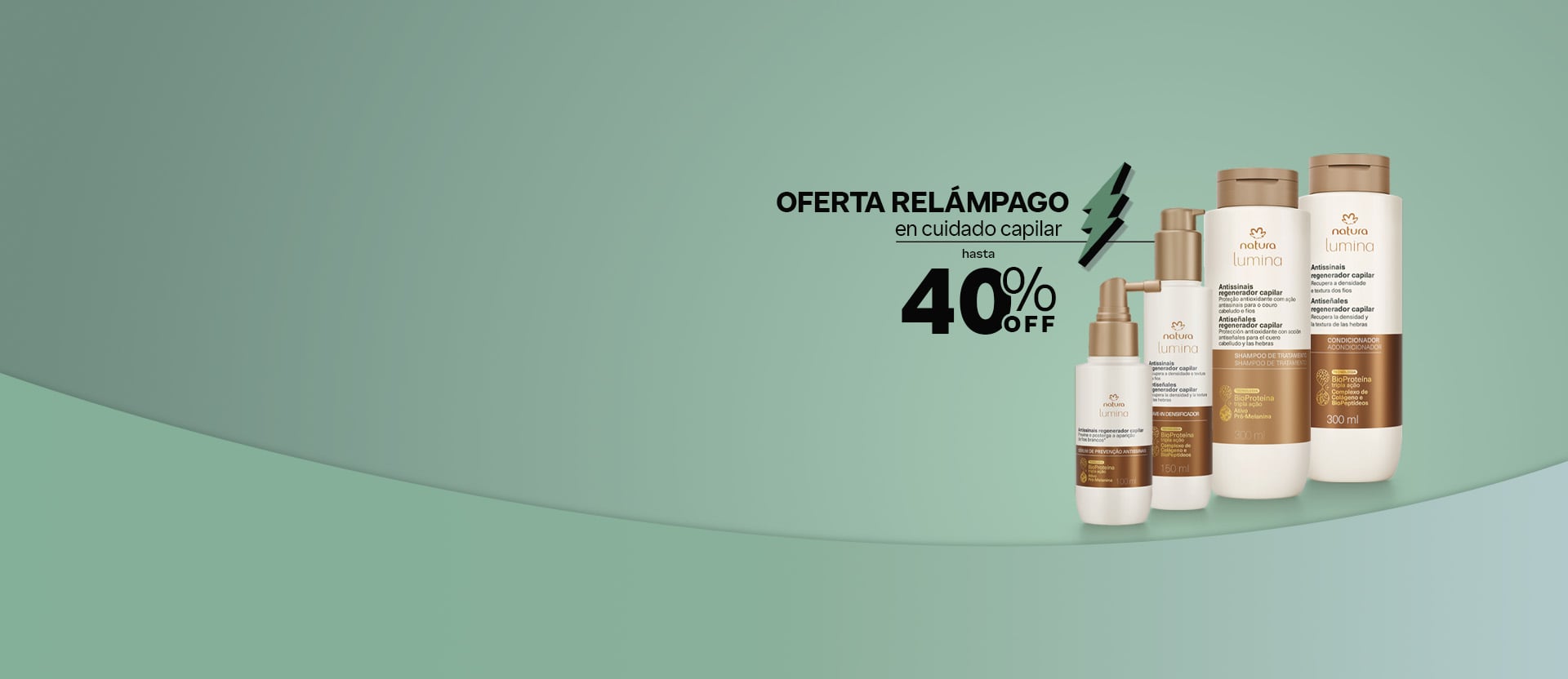 encuentra tus nuevos favoritos para tu rutina capilar con 40%OFF