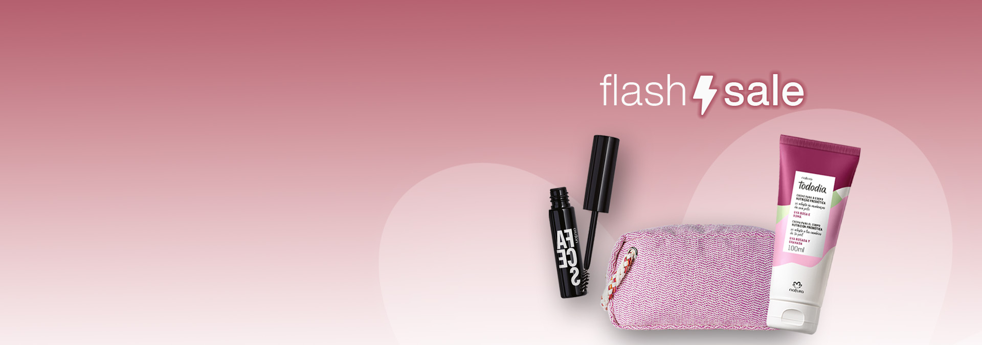 flash sales con hasta 60% OFF