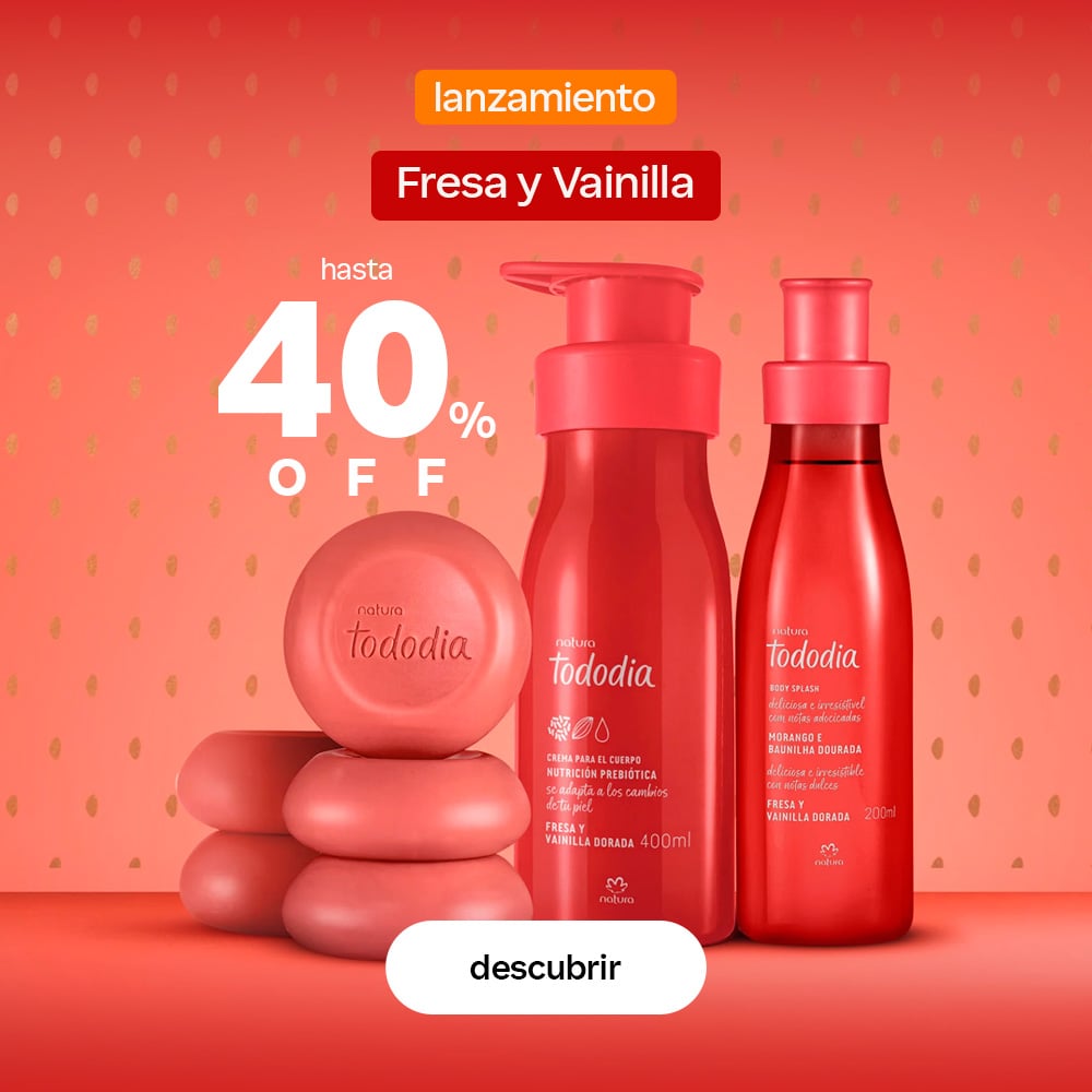 Lanzamiento TD Fresa y vainilla hasta 35