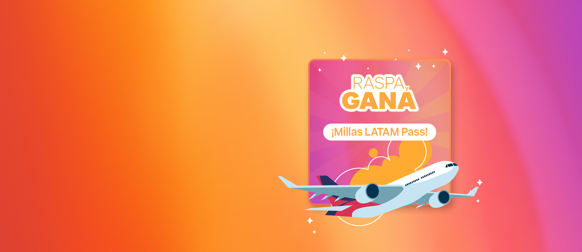 ¡gana Millas LATAM Pass con tus pedidos!