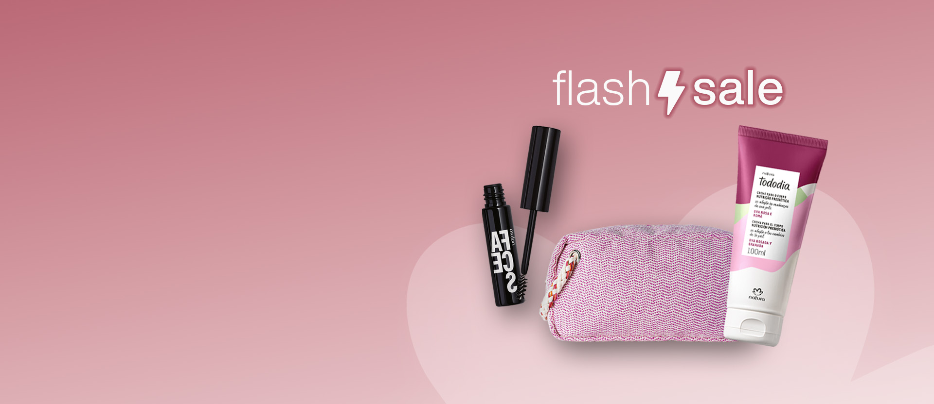 flash sales con hasta 60% OFF
