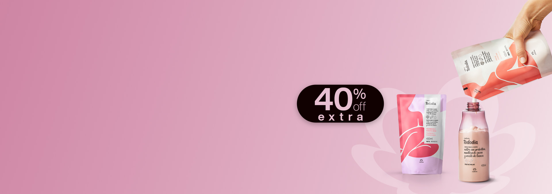40% OFF extra en repuestos