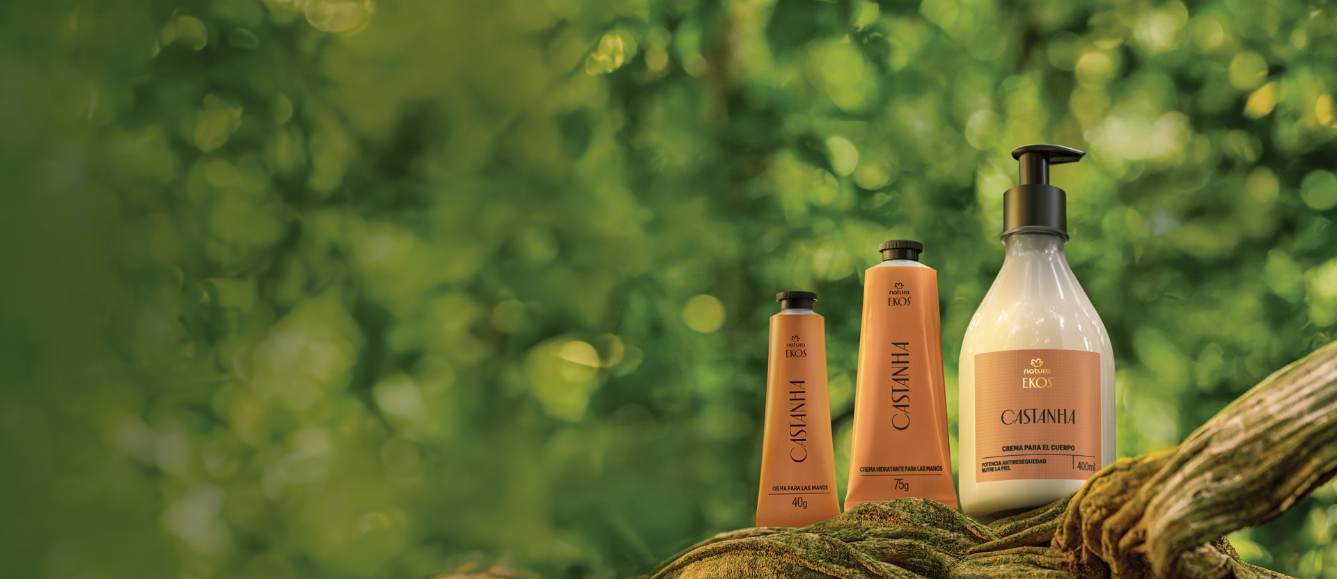 ultra hidratación con Ekos castaña