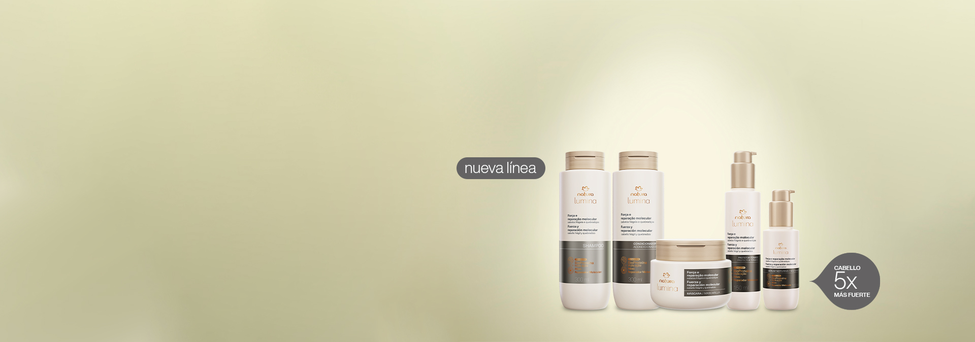Lumina fuerza y reparación molecular