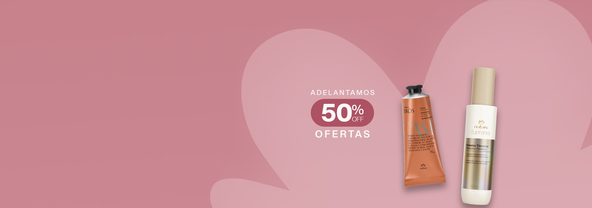hoy 50% OFF ¡adelantamos las ofertas! 