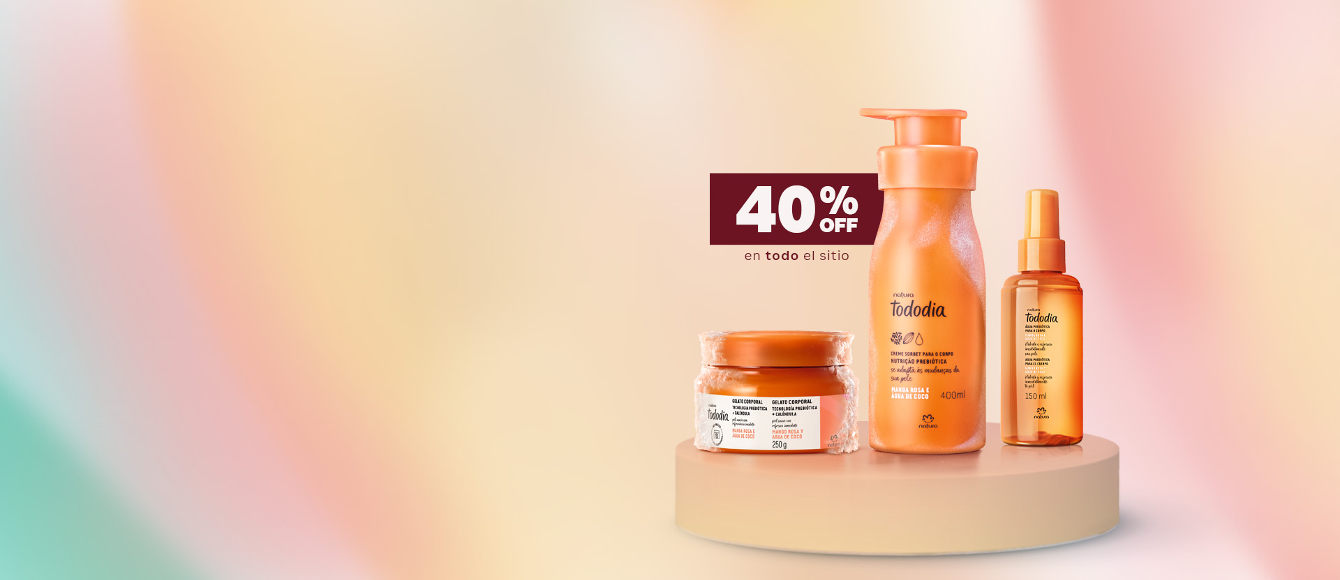 ¡todo el sitio con hasta 40% OFF!*