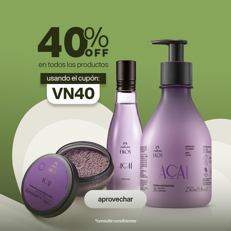 40% OFF extra en todos los productos usando: VN40 *
