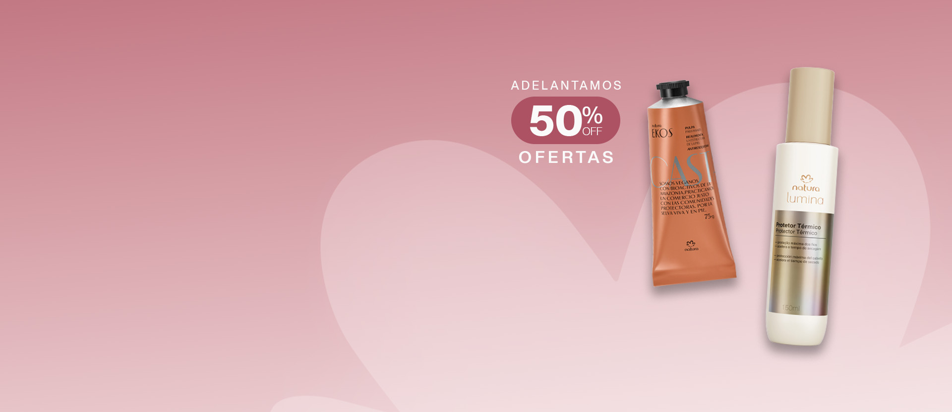 hoy 50% OFF ¡adelantamos las ofertas! 