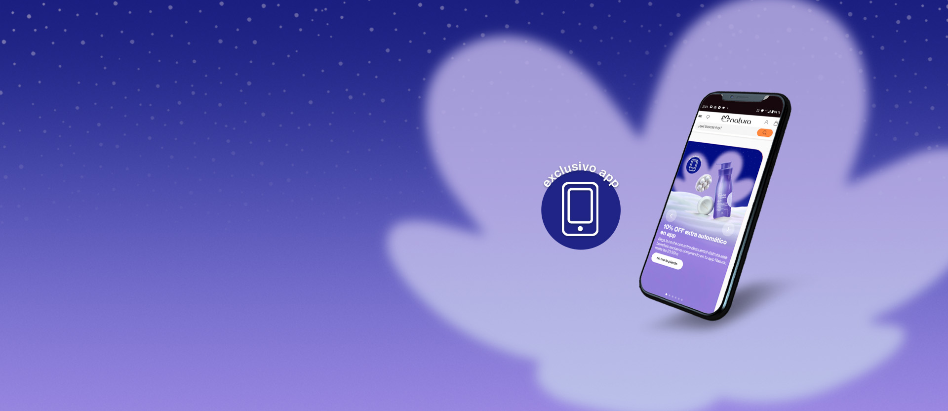 10% OFF extra automático en app