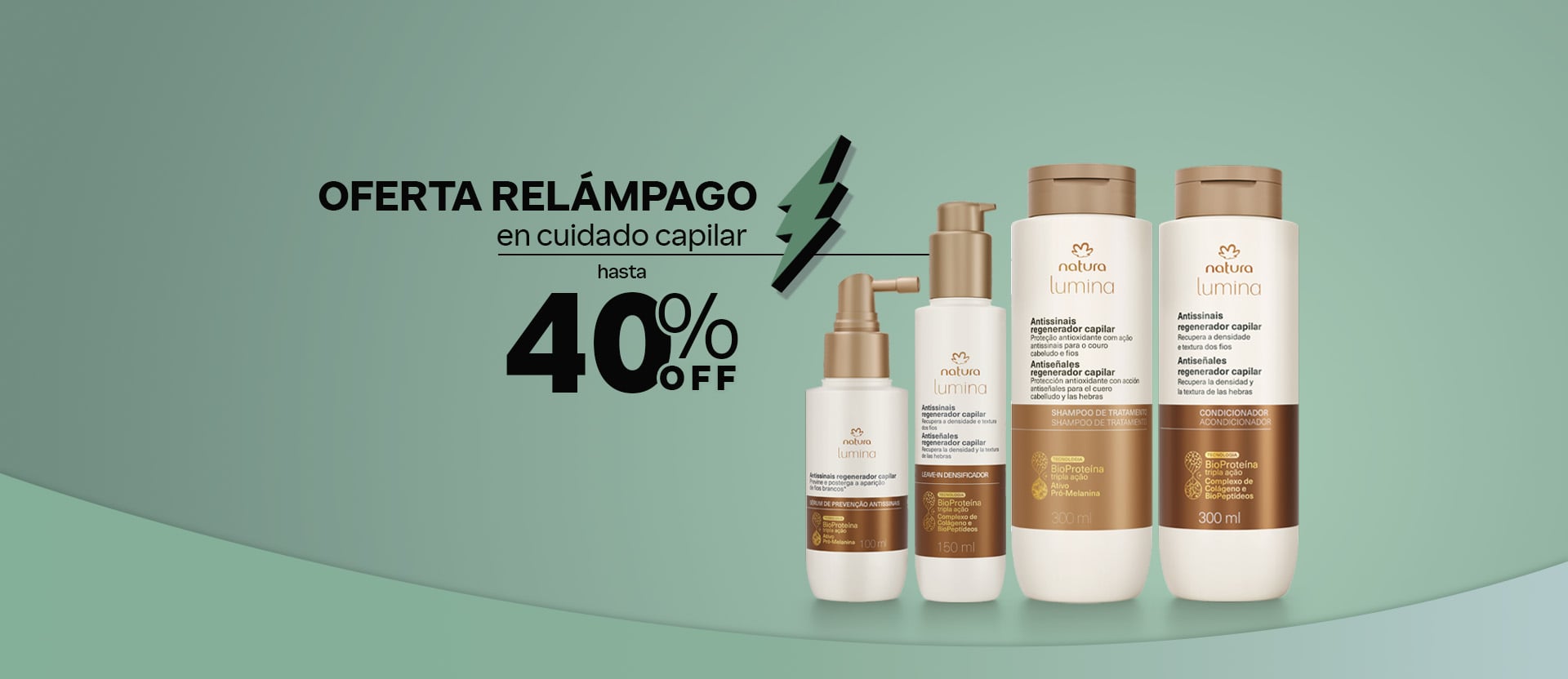 encuentra tus nuevos favoritos para tu rutina capilar con 40%OFF