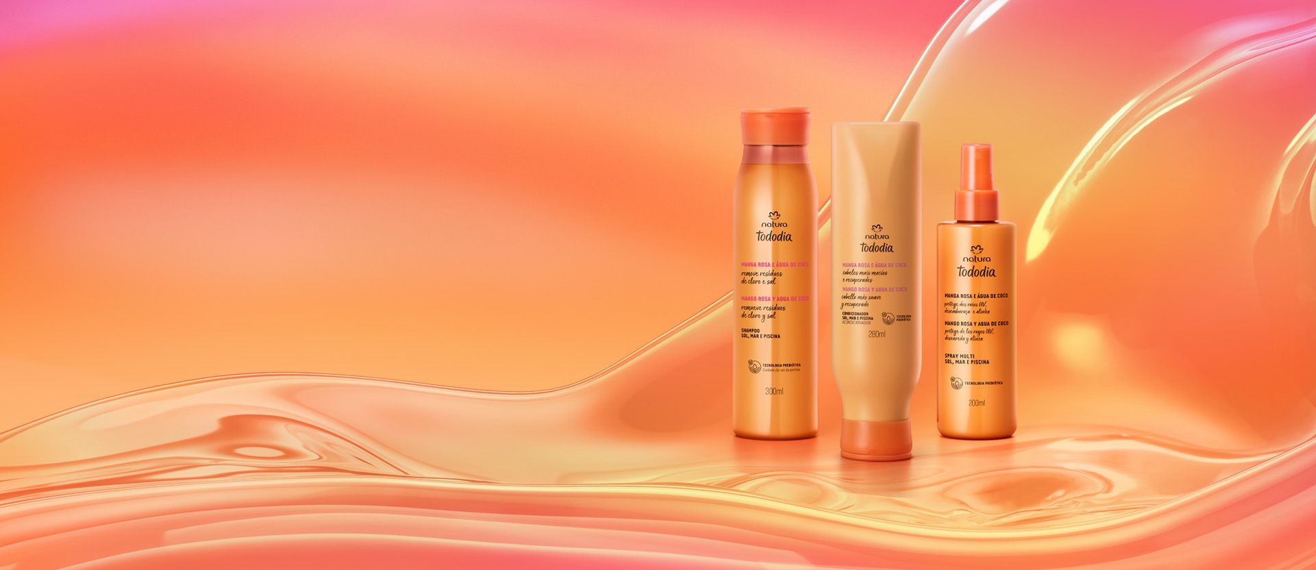 Tododia mango rosa y agua de coco