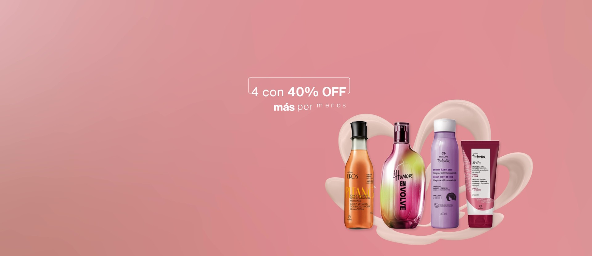 Arma tu rutina con hasta 40% OFF