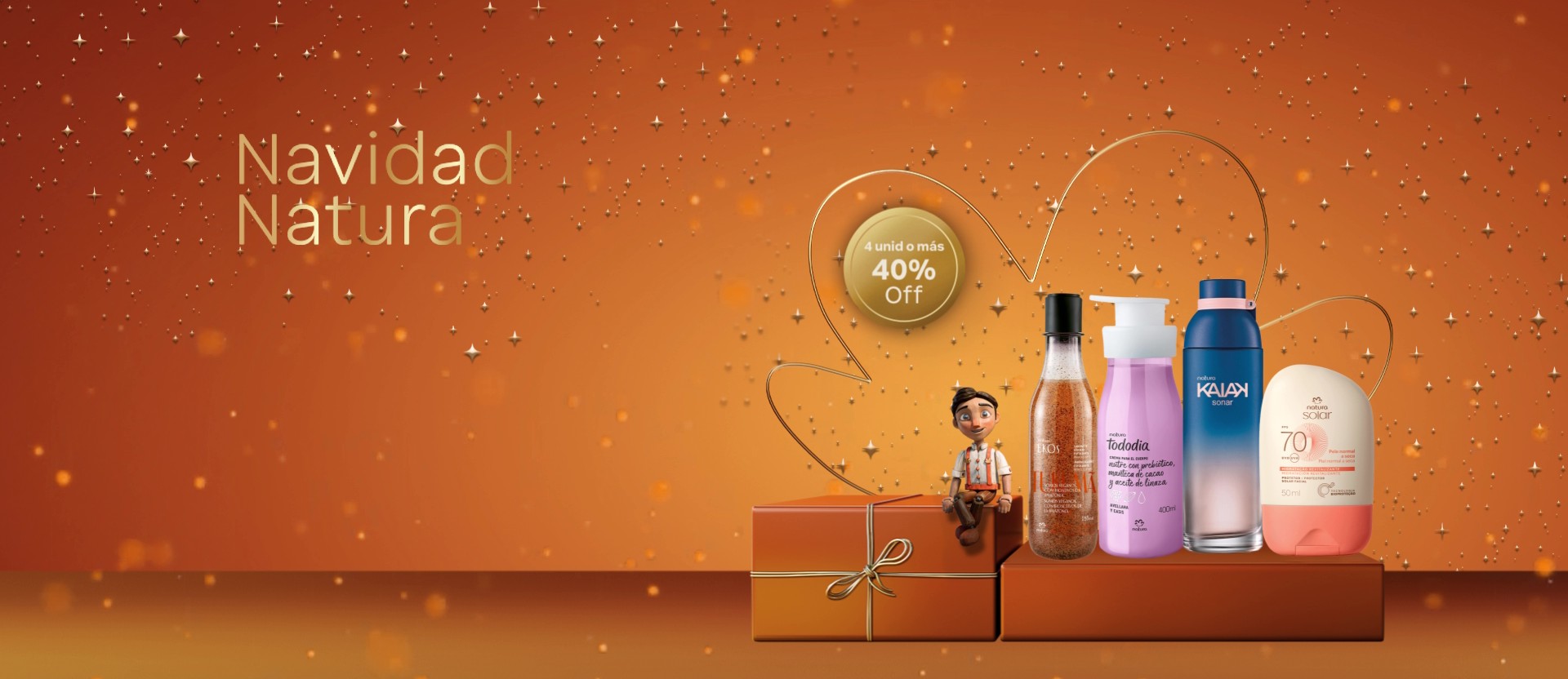 Arma tu regalo con hasta 40% OFF