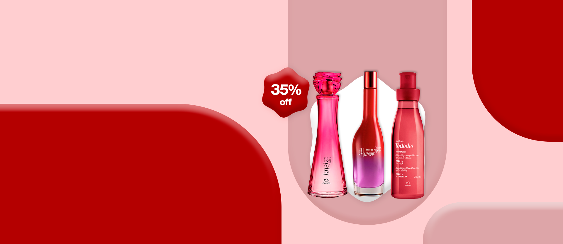 perfumería con hasta 35% OFF