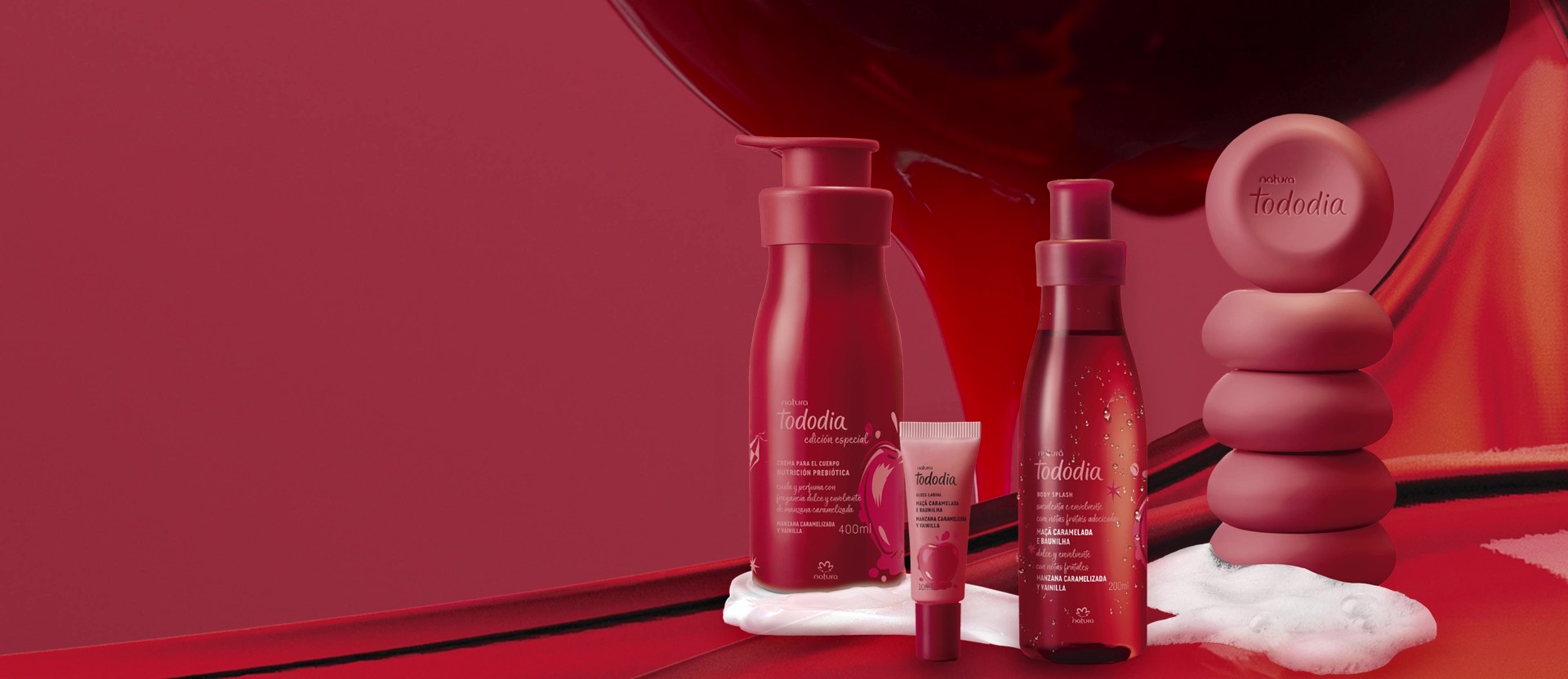 tododia manzana caramelizada y vainilla