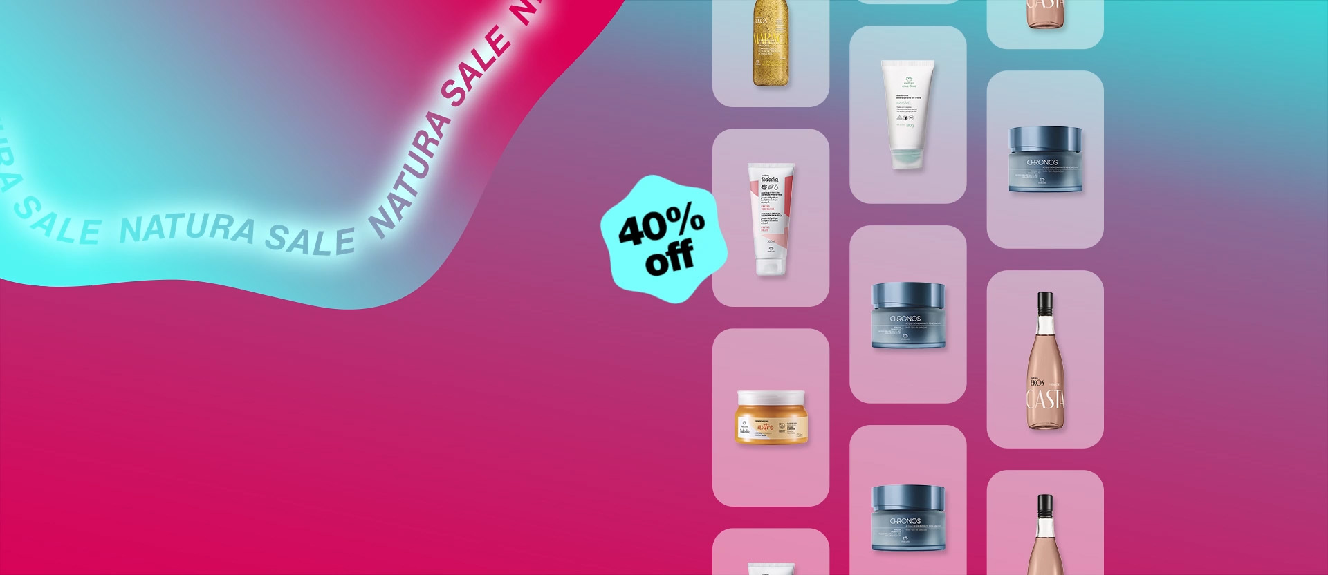 40% OFF en toda la tienda