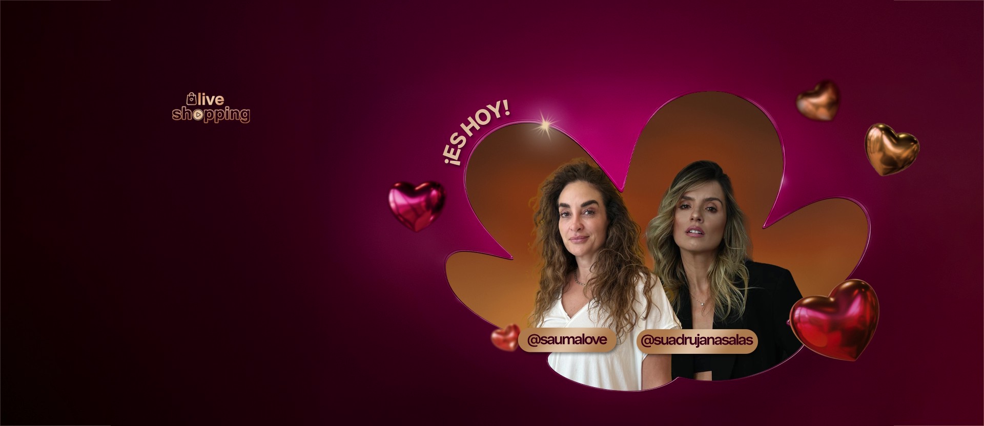 Prepárate: Live Shopping Enamorados