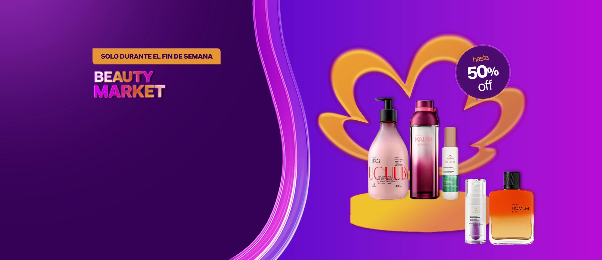 ¡Hasta 50% OFF llevando 4 productos!