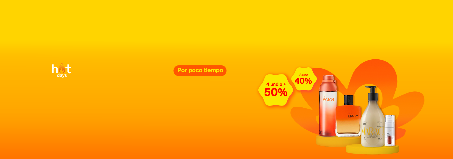 Hot market: hasta 50% OFF