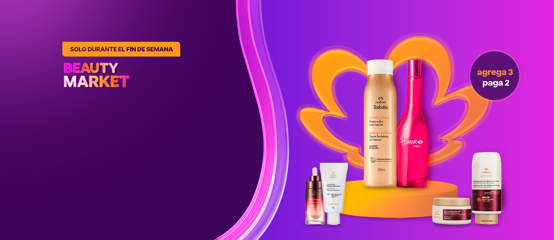 arma tu rutina: Agrega 3 paga 2