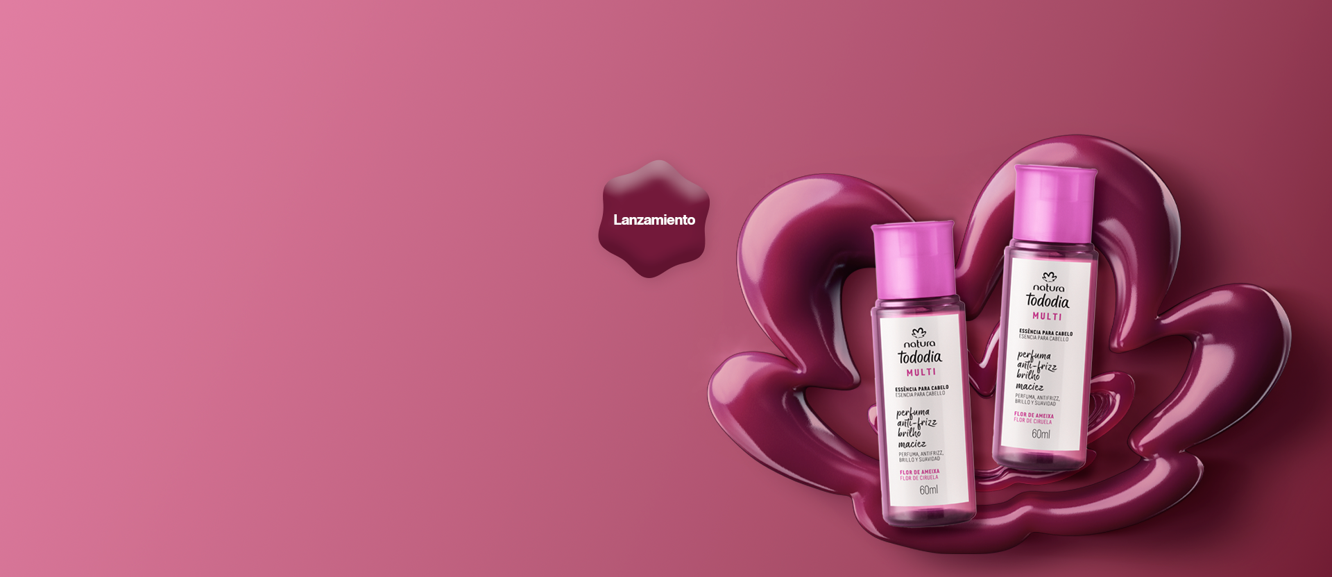 esencia para cabello flor de ciruela
