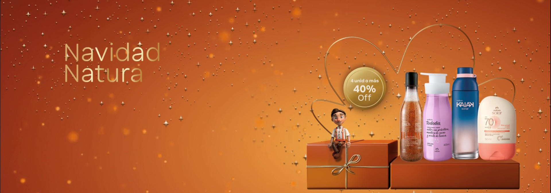 Arma tu regalo con hasta 40% OFF