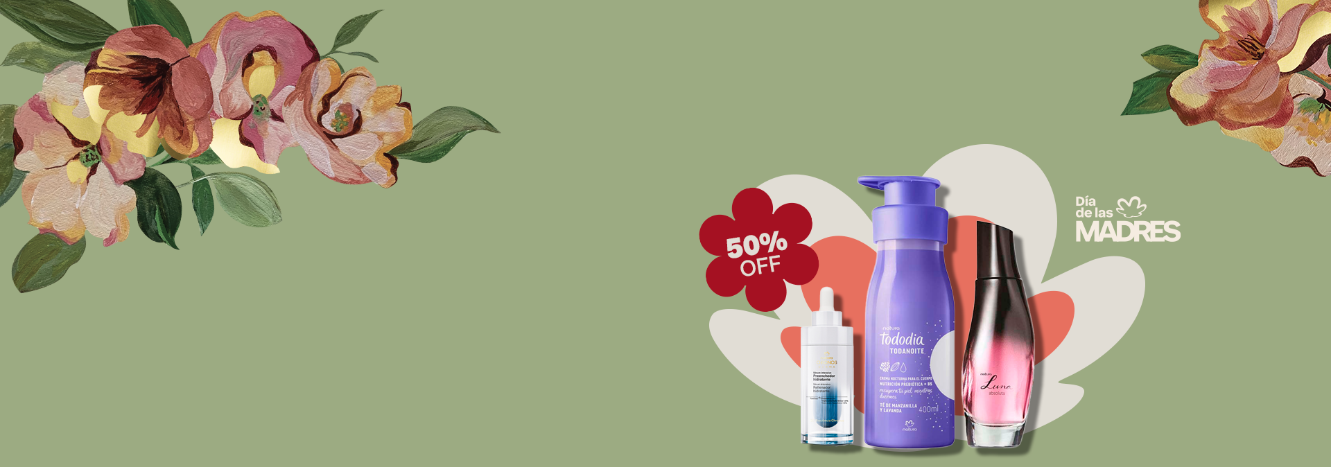Hasta 50% OFF en los favoritos de mamá