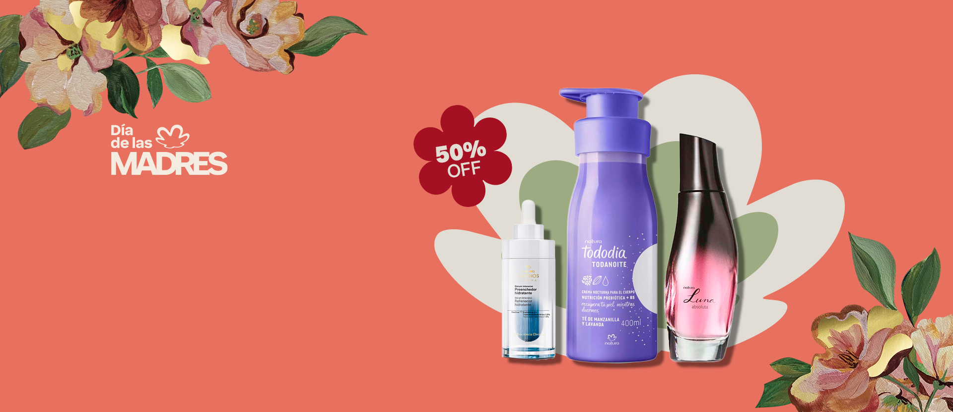 Hasta 50% OFF en los favoritos de mamá