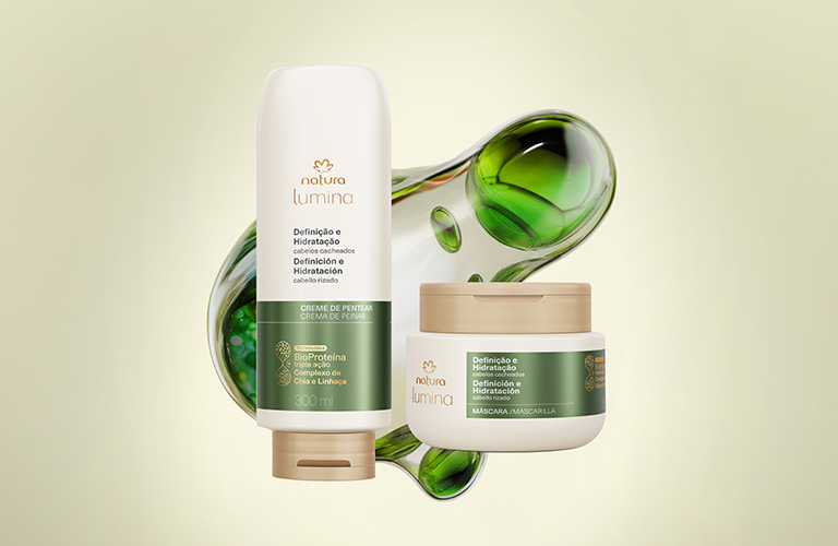Productos del Tratamiento Lumina para cabellos rizados