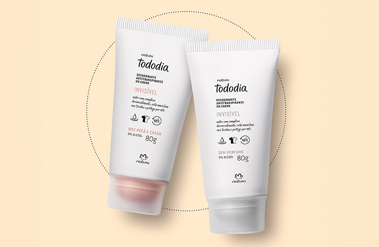 Desodorante en crema Tododia.