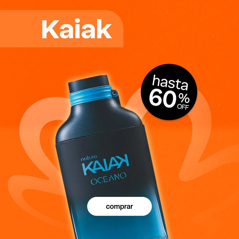 Kaiak	tus fragancias más amadas con hasta 50% OFF