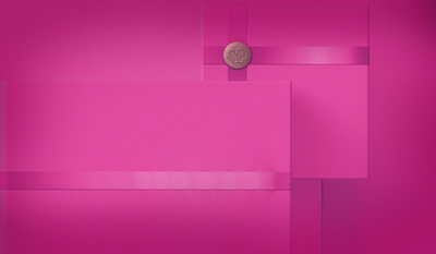 Banner rosa claro y a la derecha productos de la línea Natura Una.