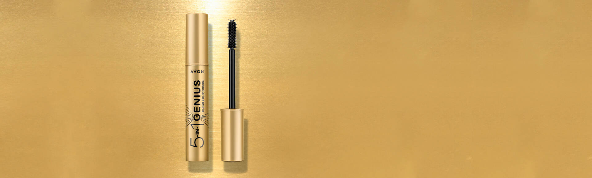 Máscara de pestañas Avon 5 in One Lash Genius