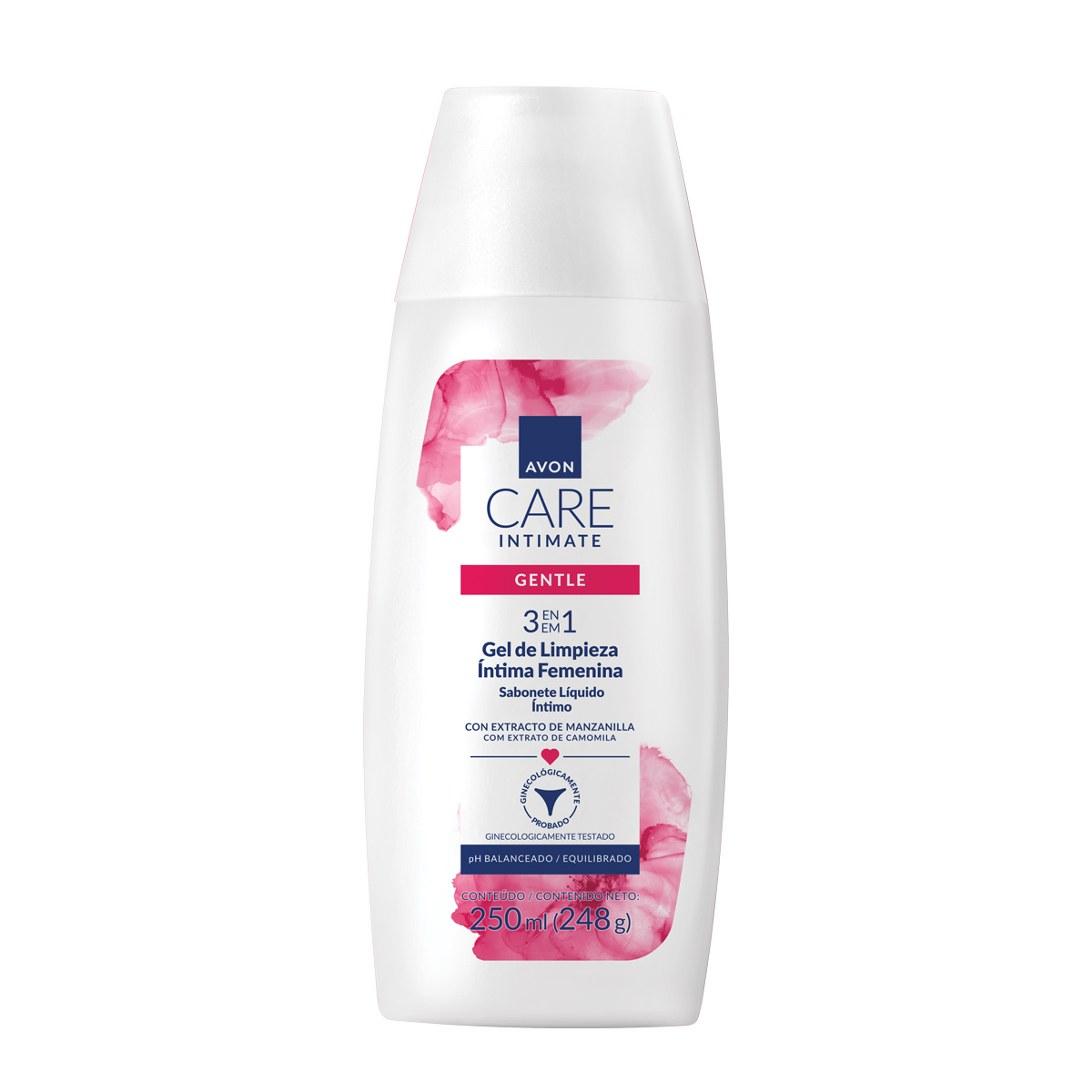 Gel de Limpieza Íntima Femenina Avon Care Gentle 250ml