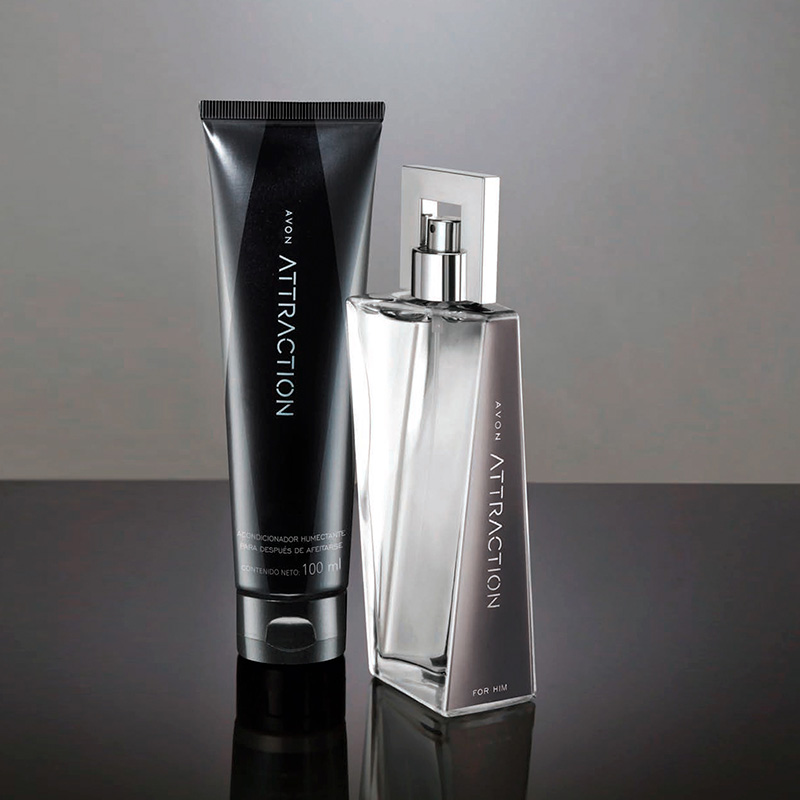 Acondicionador
humectante
para después de
afeitarse 100 ml
+ Attraction
Original para Él
Eau de Toilette
75 ml