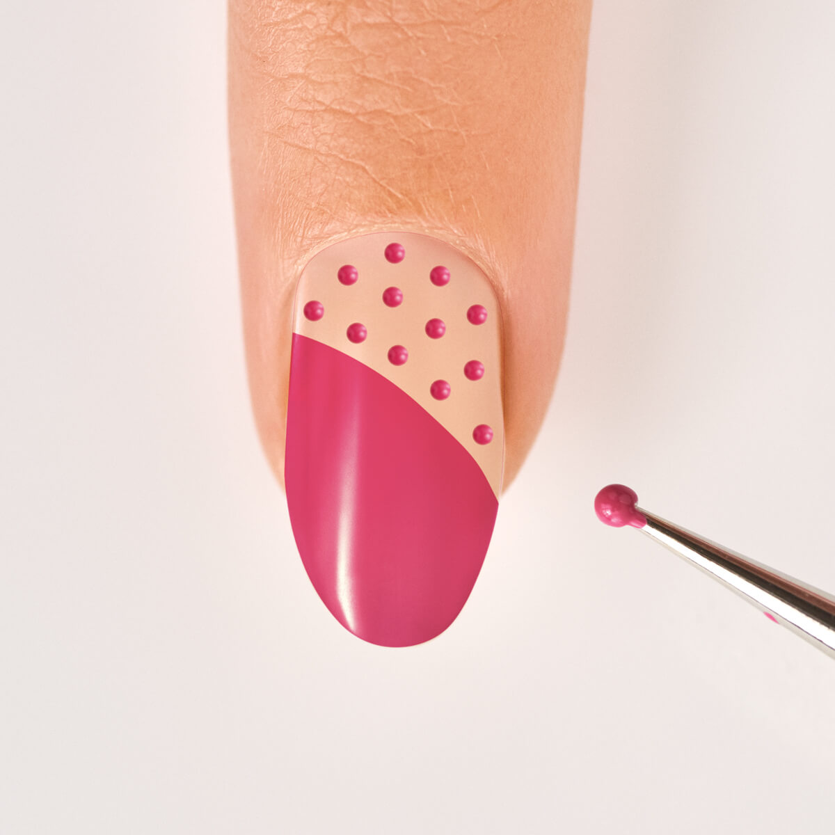 Esmalte para Uñas Efecto Gel Fail Proof Fuchsia Power Stay