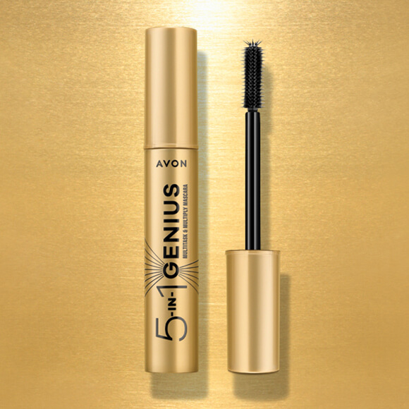 Máscara de pestañas Avon 5 in One Lash Genius