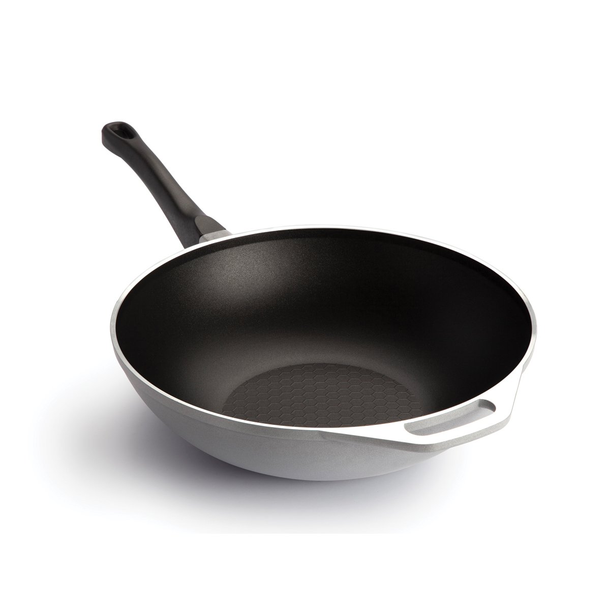 Wok 30 cm Silver - Cucina Donna