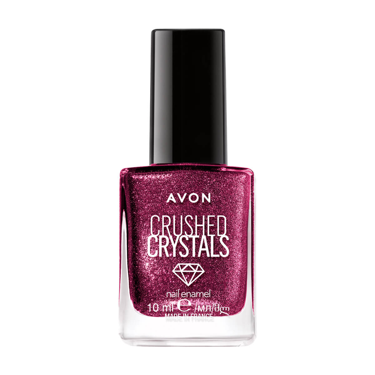 Esmalte con Efecto de Cristales 3D Crushed Crystals Opulent Crimson 9ml