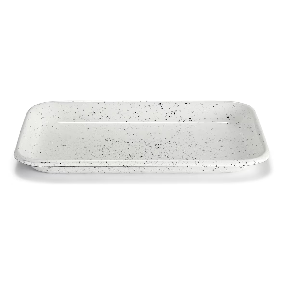Asadera-Bandeja Rectangular Blanca  Sweet Cottage