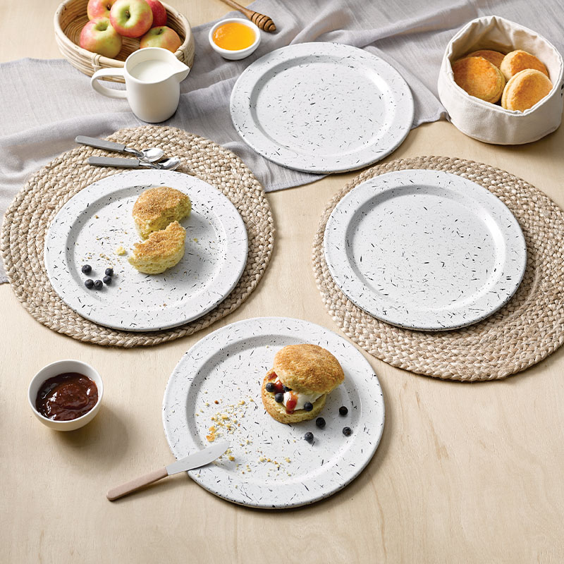 Kit x4 platos - Sweet Cottage plato playo