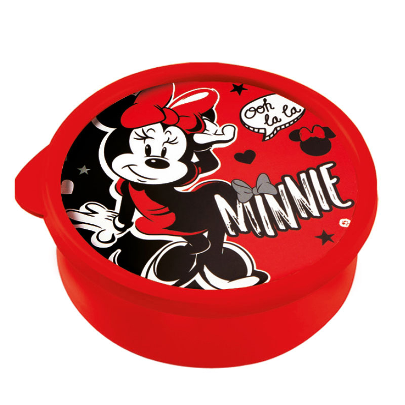 Contenedor redondo con tapa Minnie